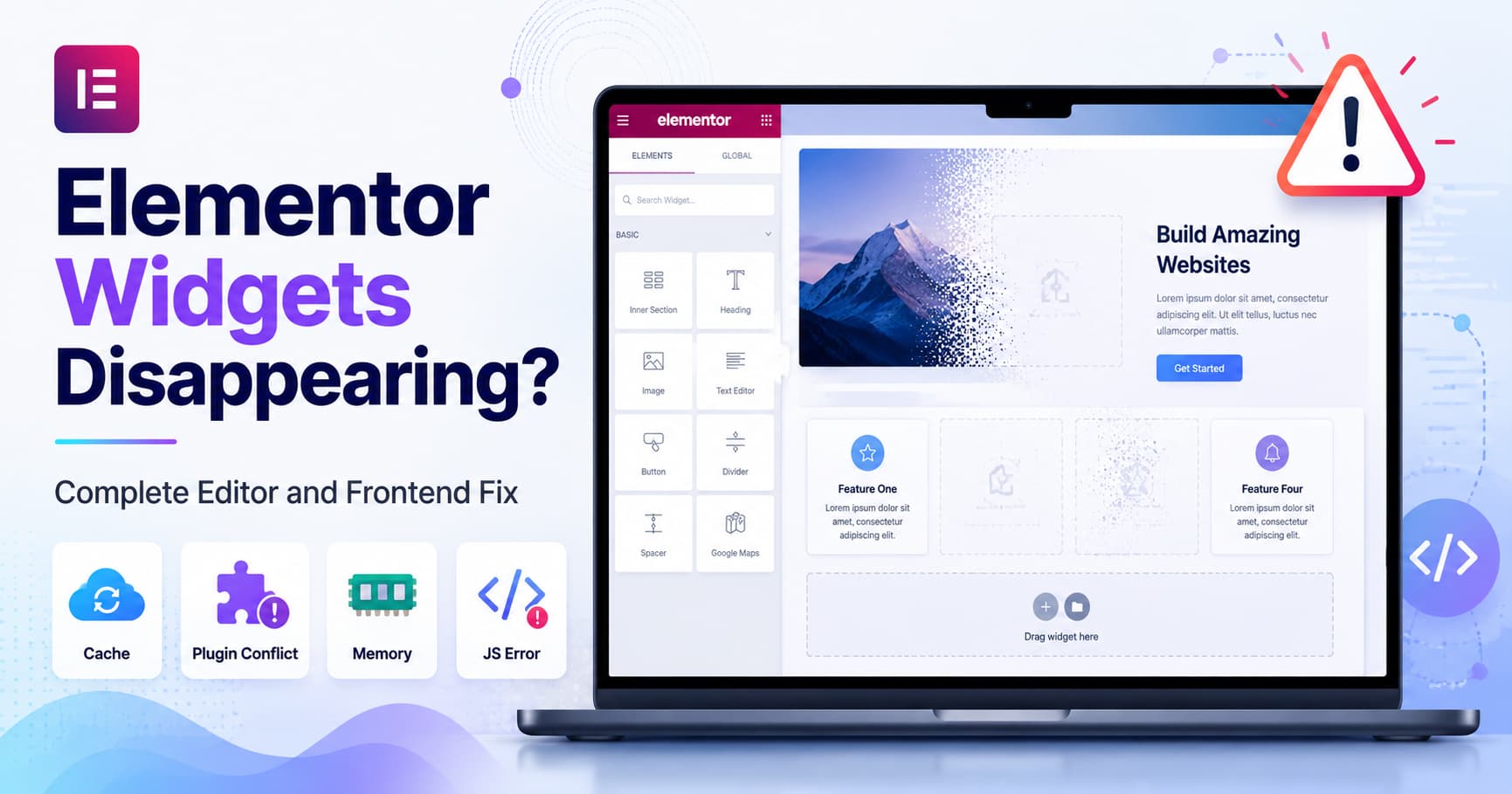Fix Elementor Widgets Disappearing