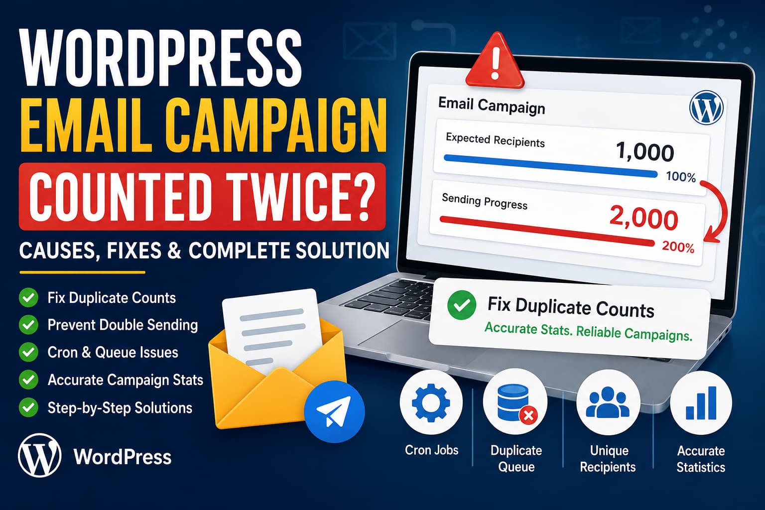 Fix WordPress Email Campaigns Counted Twice