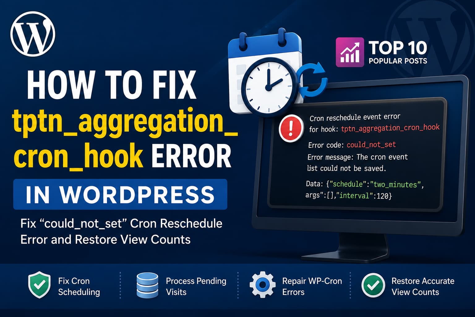 Fix tptn_aggregation_cron_hook error in WordPress