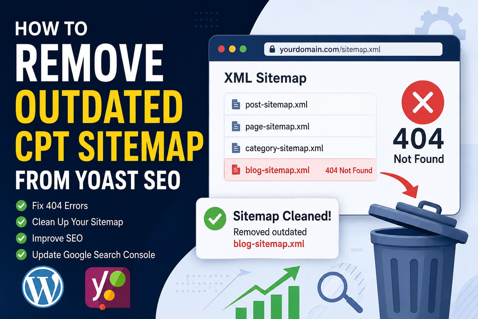 Remove an outdated custom post type sitemap from Yoast SEO in WordPress