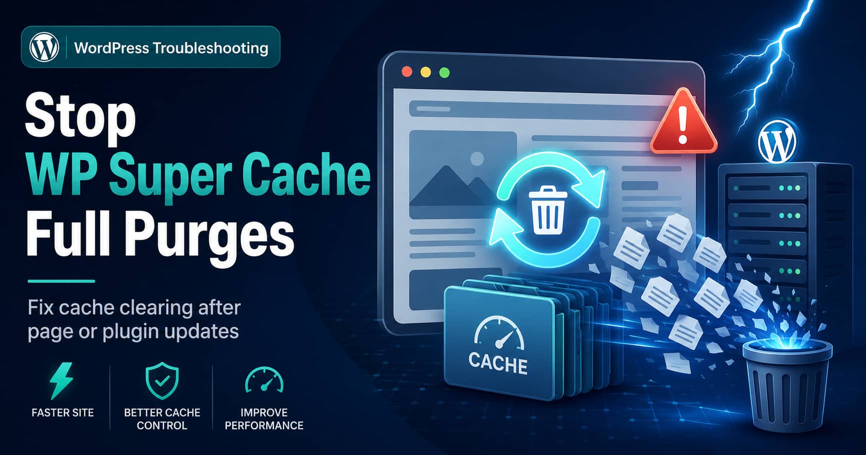 WP Super Cache deleting all cached pages after WordPress updates