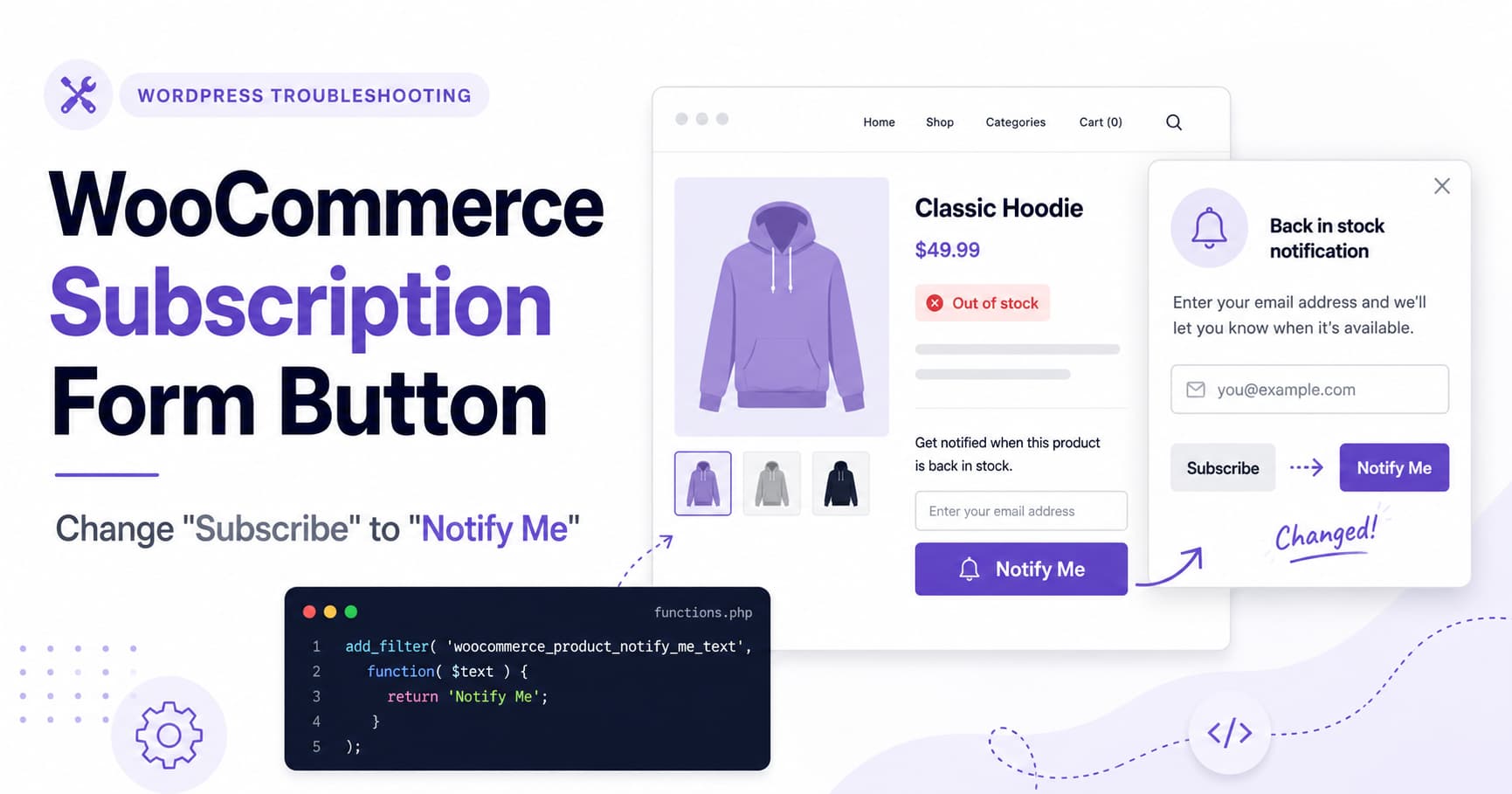 WooCommerce Button Change Guide